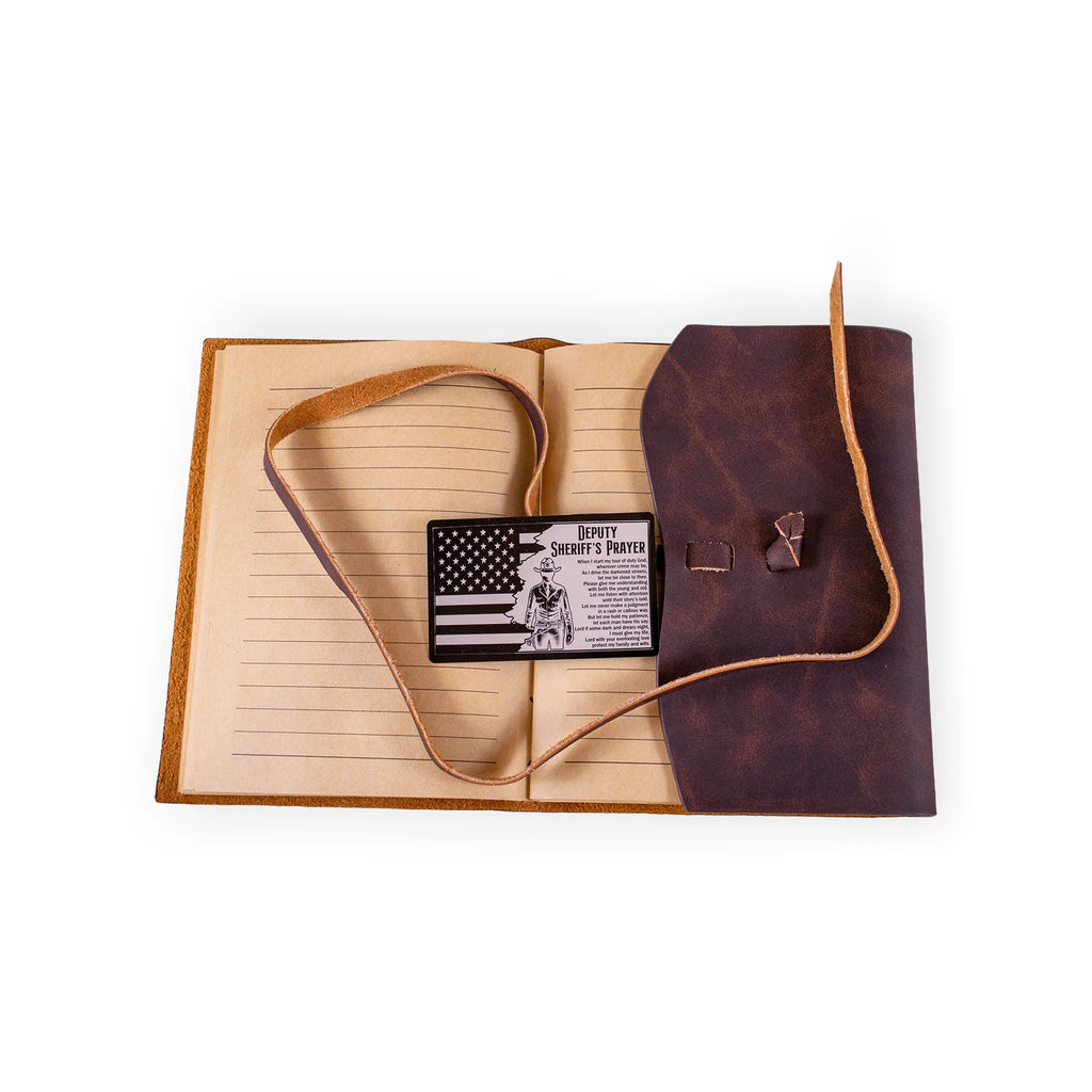 Deputy Sheriff’s Prayer Laser-Engraved Aluminum Wallet Card