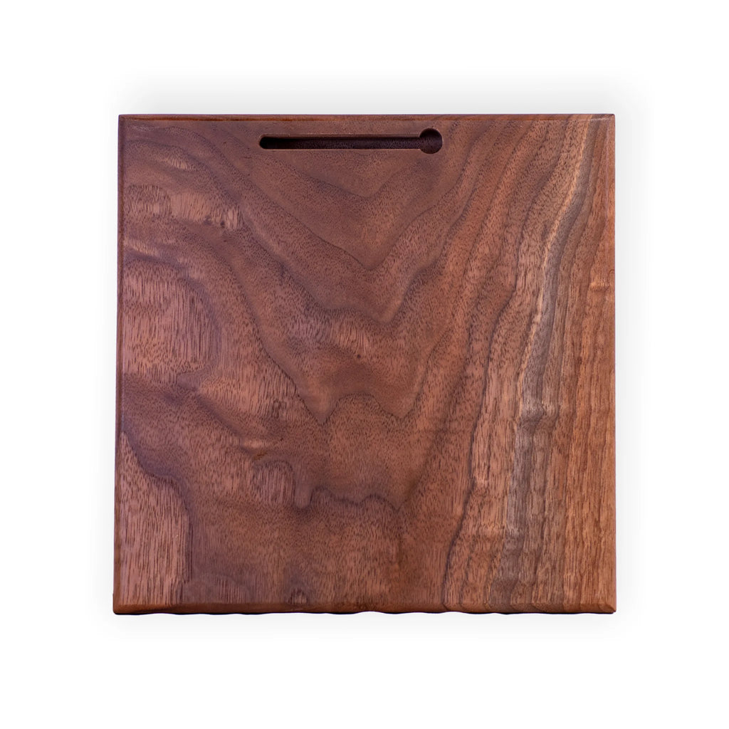 Handcrafted Walnut “In God We Trust” Wall Plaque – Engraved Eagle and American Flag Décor