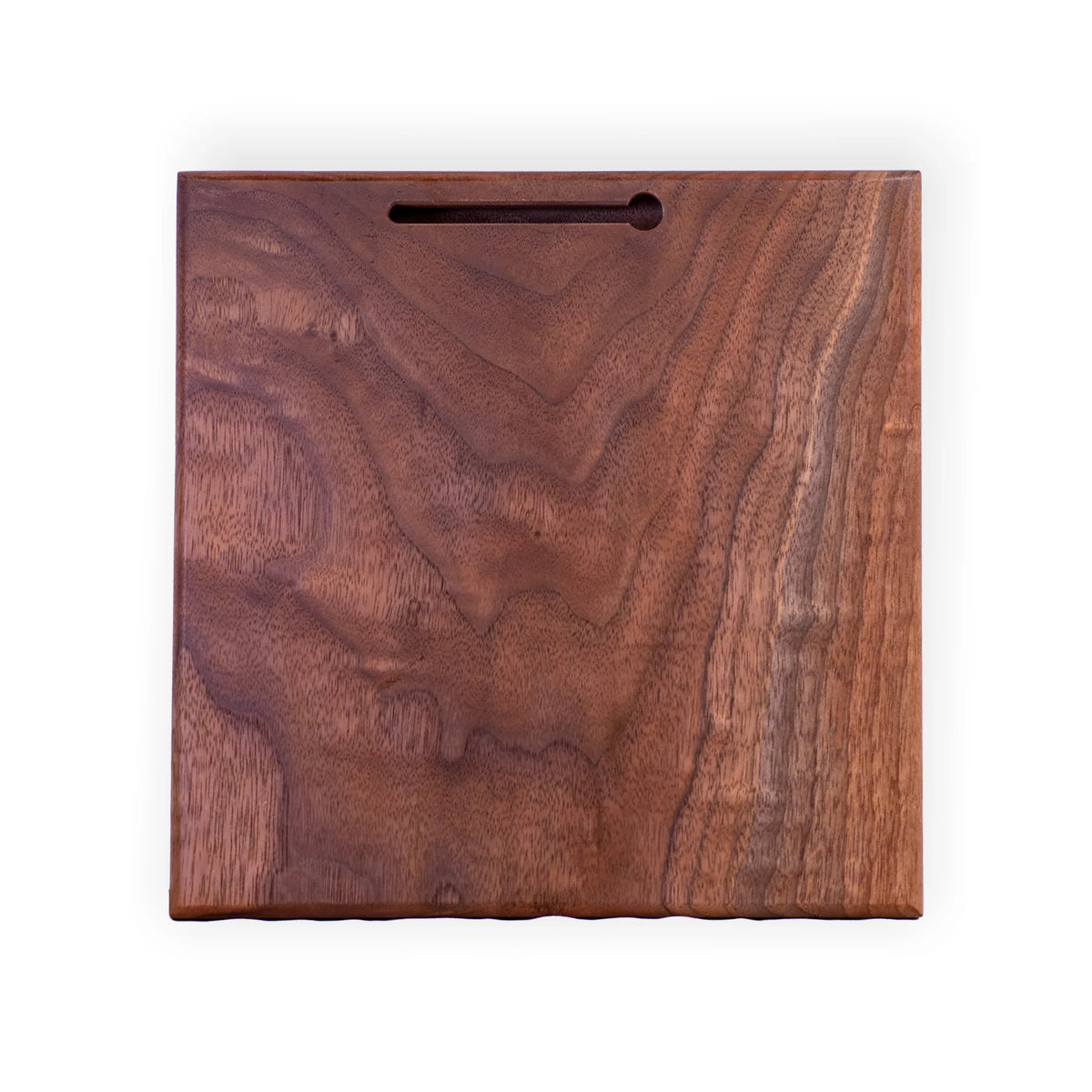 Handcrafted Walnut “In God We Trust” Wall Plaque – Engraved Eagle and American Flag Décor