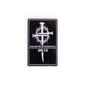 John 3:16 Christian Engraved Aluminum Wallet Card – Cross and Crown of Thorns