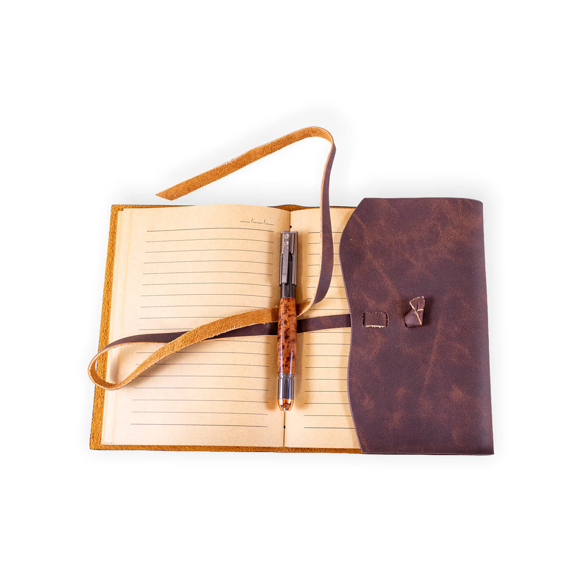 Figured Burl Wood Semi-Auto Rifle Ballpoint Pen – Tactical Gift