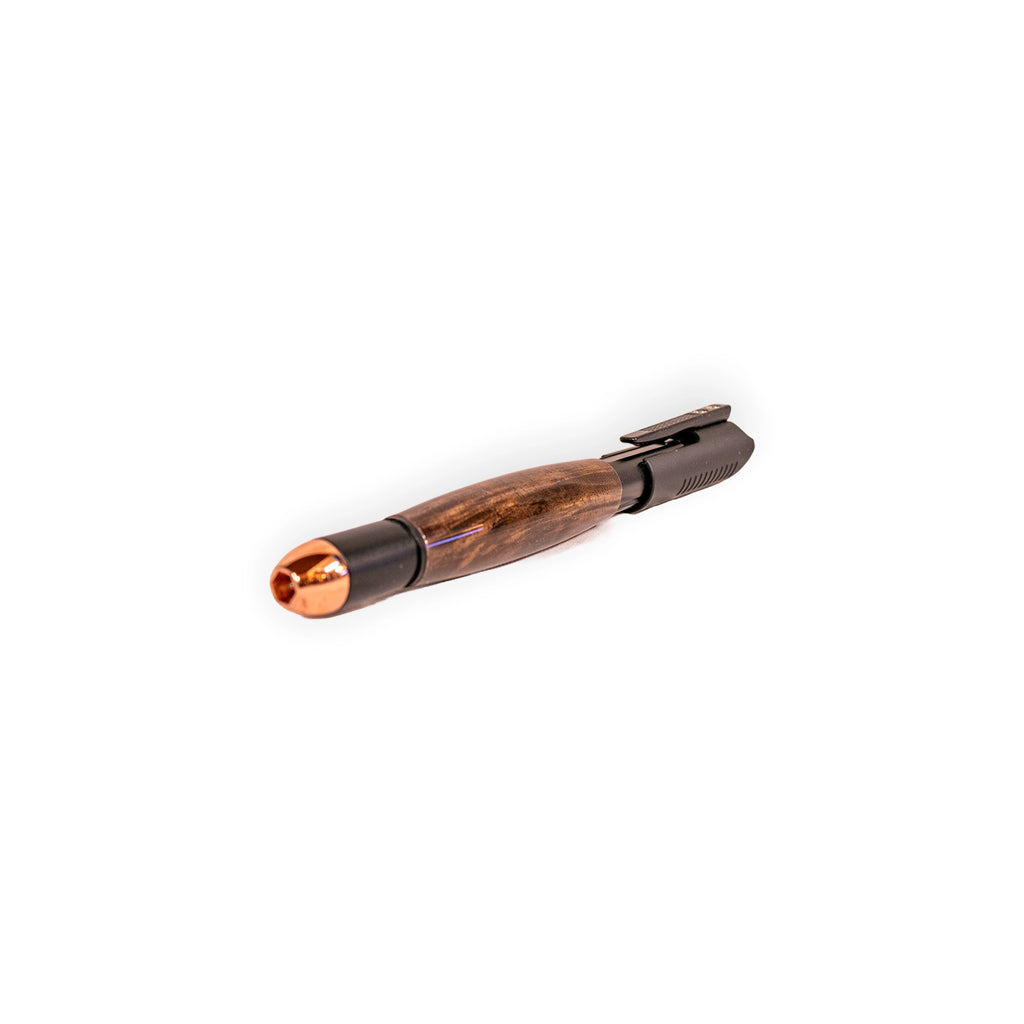 Semi-Auto Rifle Handcrafted Wood Ballpoint Pen – Tactical Gift