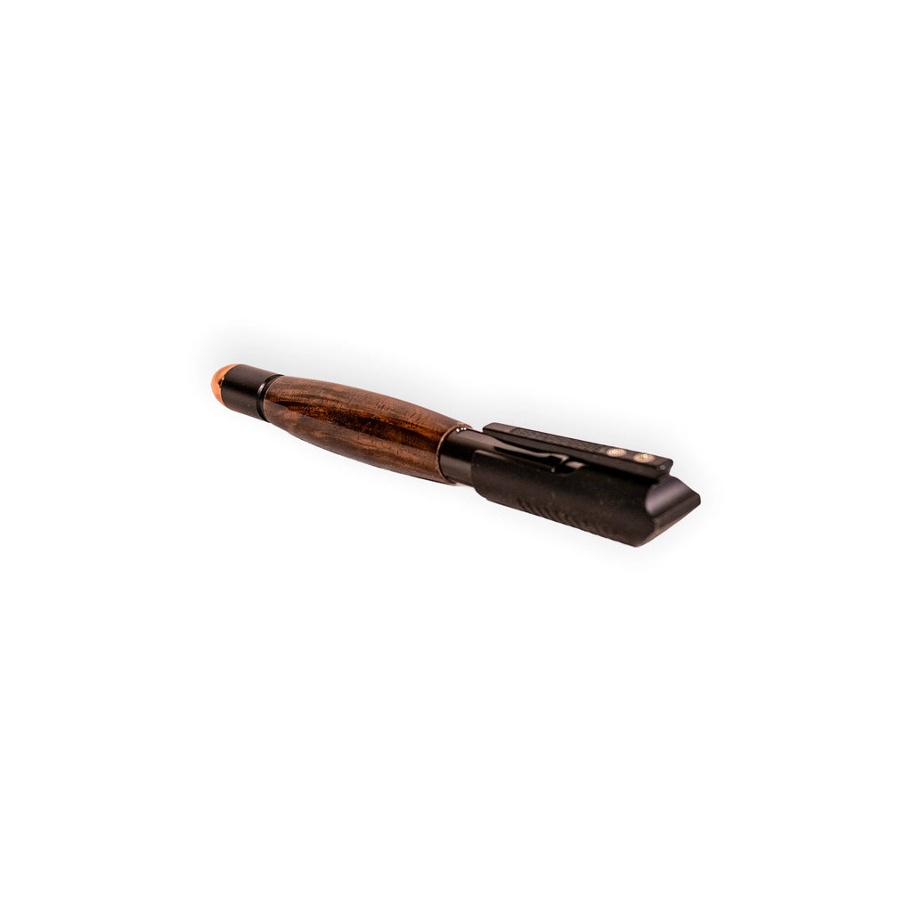 Semi-Auto Rifle Handcrafted Wood Ballpoint Pen – Tactical Gift