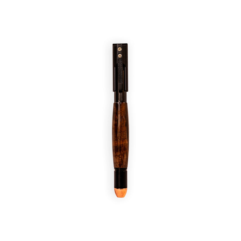 Semi-Auto Rifle Handcrafted Wood Ballpoint Pen – Tactical Gift