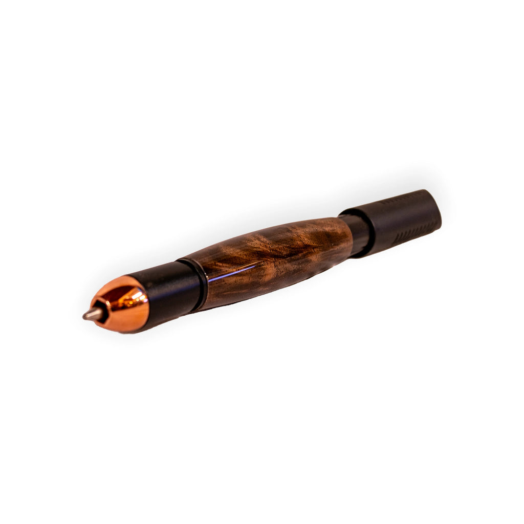 Semi-Auto Rifle Handcrafted Wood Ballpoint Pen – Tactical Gift